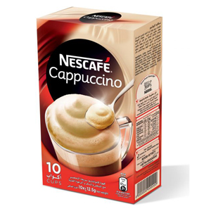 Nescafe Sweeted Cappachino 10X17GM